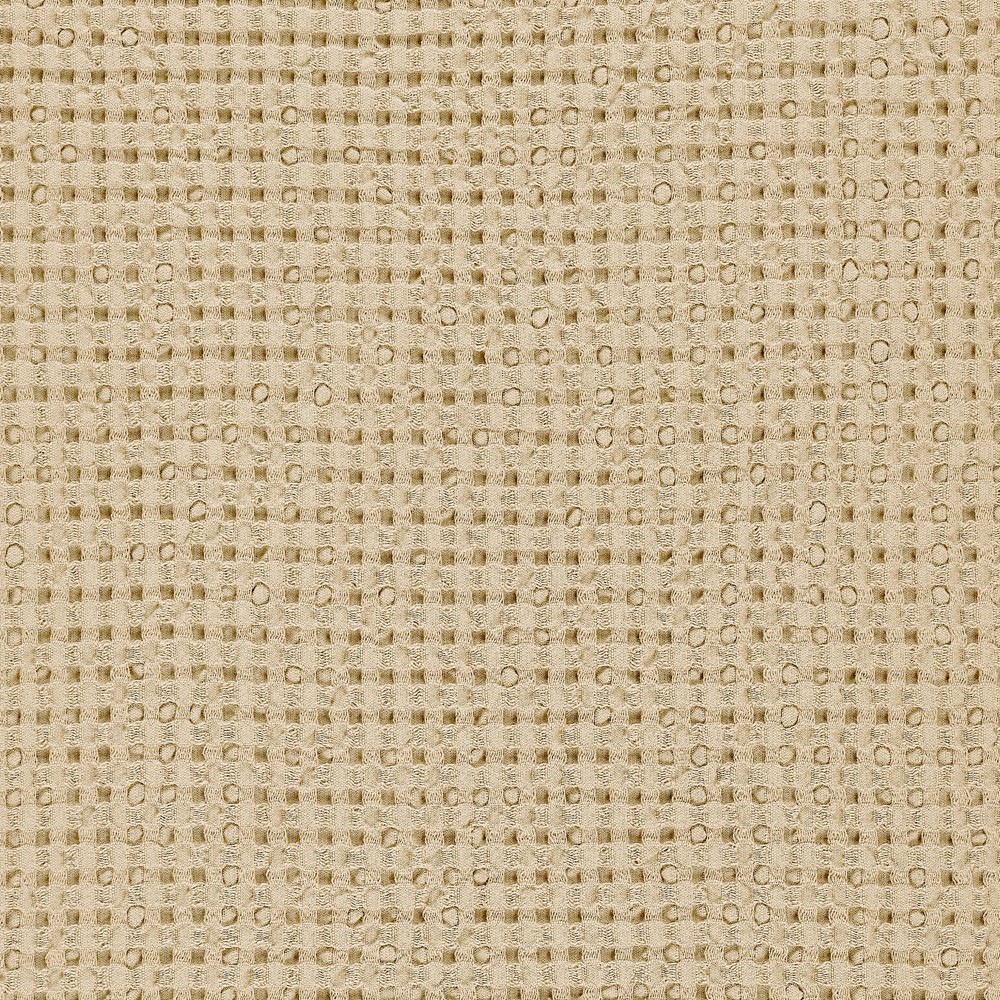 Pousada Waffle Bathroom Towels 714 by Designer Abyss & Habidecor in Sand